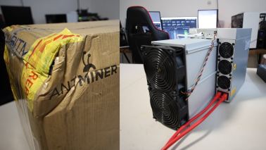 The MONSTER 2400mh/s Antminer E9 UNBOXING & Ethereum testing...