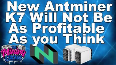 Pre-Ordered The New Nervos Network Miner Antminer K7 ? Crypto Mining CKB May Not Be Very Profitable