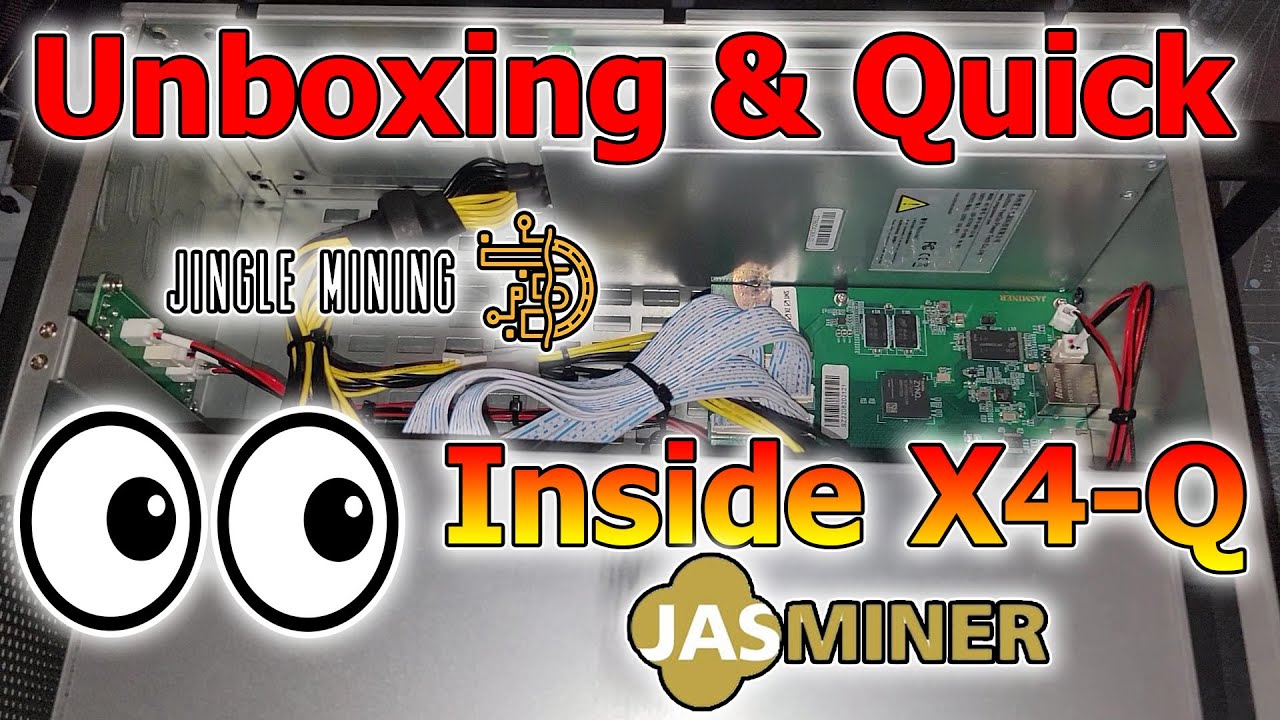 Jasminer X4 Q Unboxing and look at internals