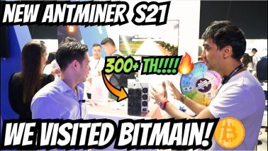We visited BITMAIN Again  Antminer S21 335Th! Crypto Mining India & Dubai | BlockChain Life 2023