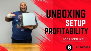Unboxing , Setup, and Profitability of the Iceriver KS1 Miner