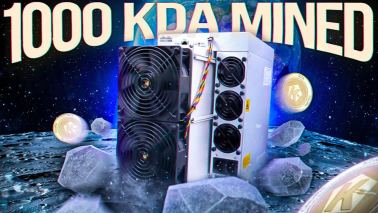 I Mined 1000 KDA In 1 Month With The Antminer KA3!