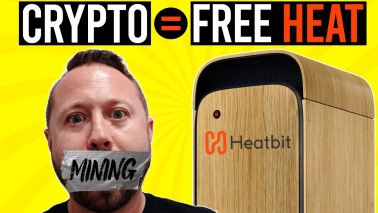 HEATING my HOUSE with BITCOIN Crypto Mining | HeatBit