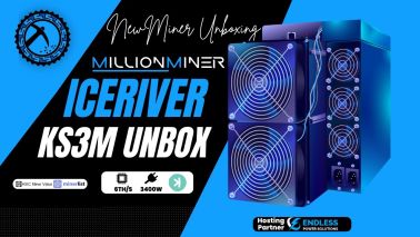 IceRiver KS3M (6TH/s) Kaspa Miner (Unboxing & Setup Tutorial)