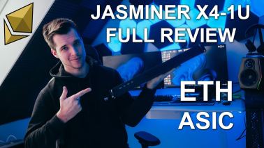 Ethereum Mining 2022! Best Ethereum ASIC miner - Jasminer X4 1U FULL REVIEW!
