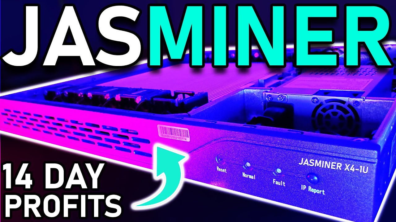How Much I Made Mining with The Best Ethereum Miner | Jasminer X4-1U