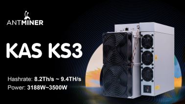 New Bitmain Antminer KS3 9.4T 3500W KAS Miner Asic Mining Machine