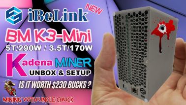 NEW iBeLink BM K3 Mini Kadena Miner! Buy it Or Hard Pass??