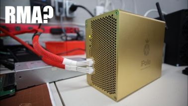 My iPollo ETH V1 Mini doesn't mine anymore...