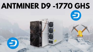 Antminer D9 -1770 ghs Best Dash Coin MIner Vikrant tech full review