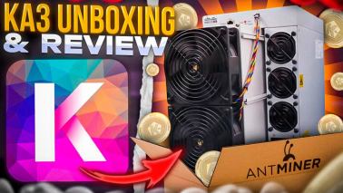 Antminer KA3 Unboxing Review & Setup Guide | The World\'s Most Profitable Cryptocurrency Miner