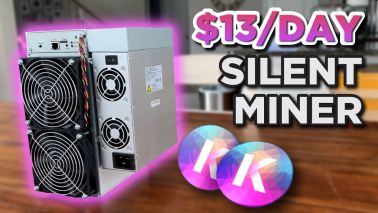 This Nearly SILENT Miner Makes $13 a DAY?! KD-Lite Review