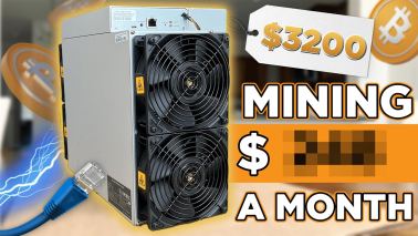 How Much Money Is My $3,200 Bitcoin Miner Earning?