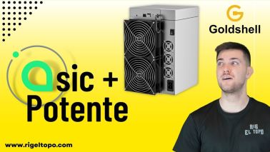 ASIC MAS POTENTE DE GOLDSHELL ¡¡¡SC6 SE!!! - OPINIONES Y CONFIGURACIÓN - RIG EL TOPO