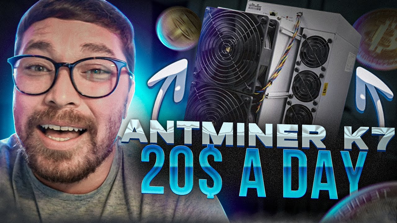 This New Crypto Miner Makes $20 A Day In A Bear Market! | Antminer K7 The Most Profitable CKB Miner
