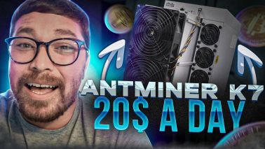 This New Crypto Miner Makes $20 A Day In A Bear Market! | Antminer K7 The Most Profitable CKB Miner